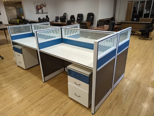 Modular office cubicle setup, 4-way office cubicle setup, Office cubicle setup, Modular office cubicle arrangement, 4-way office cubicle arrangement, Office cubicle arrangement, Modular office cubicle configuration, 4-way office cubicle configuration, Office cubicle configuration