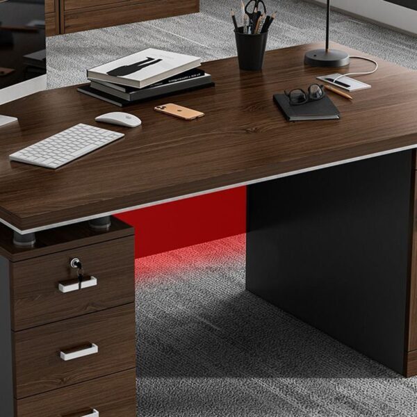 2-Door Filing Cabinet, 3-Drawers filing cabinet, conference table, mahogany coat hunger, butterfly seat