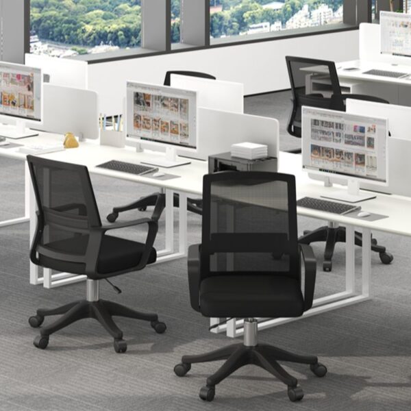 6-way office workstation, reception office desk, foldable training table, conference office seat, directors office seat