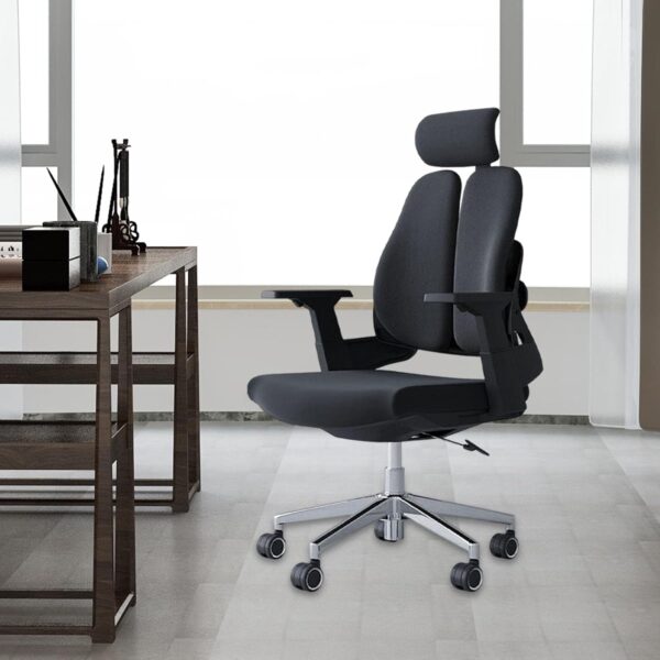 directors office seat, advanced office desk, reclining office seat, 2-way office workstation