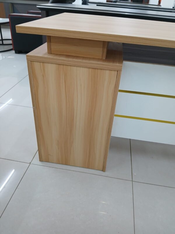 orthopedic office seat, clerical office seat, executive visitors office seat, directors seat, wooden office credenza,,3m conference office seat, reception desk, 1-way office workstation