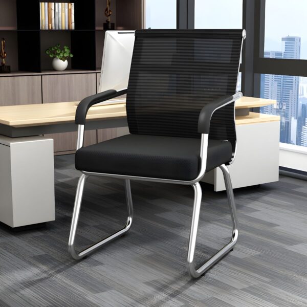 1-way office workstation, executive office seat, office fire proof, wooden credenza, ergonomic office seat, chrome office seat, black foldable office seat