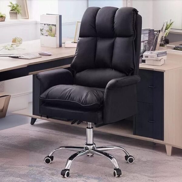 headrest office seat, reclining office seat, foldable training desk, directors office seat, swivel adjustable bar stool. full door filing cabinet, clerical office seat, 5-seater office waiting sofa