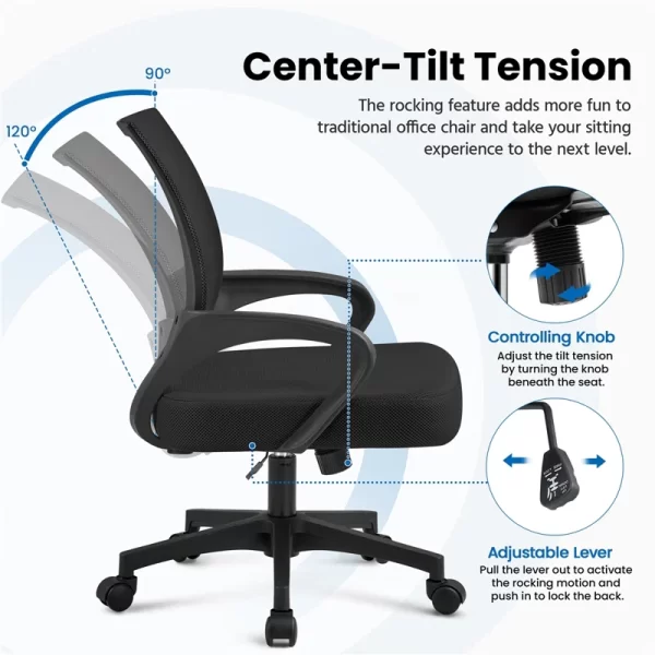 ergonomic office seat, adjustable office seat, advanced office desk, 1-way office workstation, foldable training table