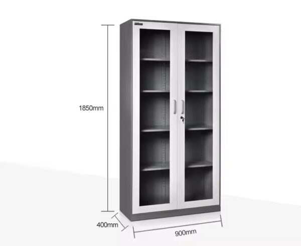 orthopedic office seat, 15-lockers filing cabinet, adjustable electric table, dual orthopedic office seat