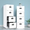 full metallic filing cabinet, adjustable in height, orthopedic office seat, 2-door wooden credenza, adjustable swivel stool, 5-seater waiting sofa, 3-link office waiting bench