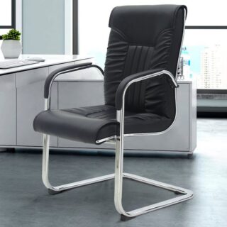 ergonomic office seat, orthopedic office seat, round dinning table, 4-way office workstation, 2-door wooden credenza, adjustable electric table, 2-way curved workstation, 5-seater waiting sofa