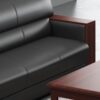 ergonomic office seat, orthopedic office seat, round dinning table, 4-way office workstation, 2-door wooden credenza, adjustable electric table, 2-way curved workstation, 5-seater waiting sofa