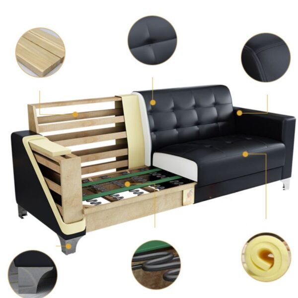 headrest office seat, 5-seater waiting sofa, reception office desk, 4-way office workstation, reclining executive office seat