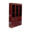 clerical office seat, 2-door wooden credenza, 3-link office waiting bench, minimalistic table, dual orthopedic office, strong mesh office seat