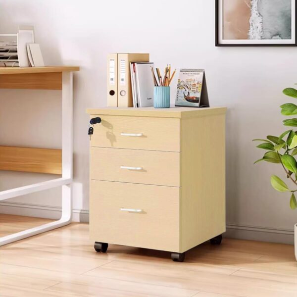 15-lockers office filing cabinet, 2-door wooden credenza, swivel adjustable bar stool, mahogany office coat hanger