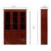 clerical office seat, 2-door wooden credenza, 3-link office waiting bench, minimalistic table, dual orthopedic office, strong mesh office seat