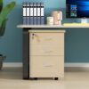 15-lockers office filing cabinet, 2-door wooden credenza, swivel adjustable bar stool, mahogany office coat hanger