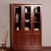 clerical office seat, 2-door wooden credenza, 3-link office waiting bench, minimalistic table, dual orthopedic office, strong mesh office seat