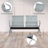 2-door office filing cabinet, clerical office seat, modern hammock chair, executive office seat, 4-link office waiting bench