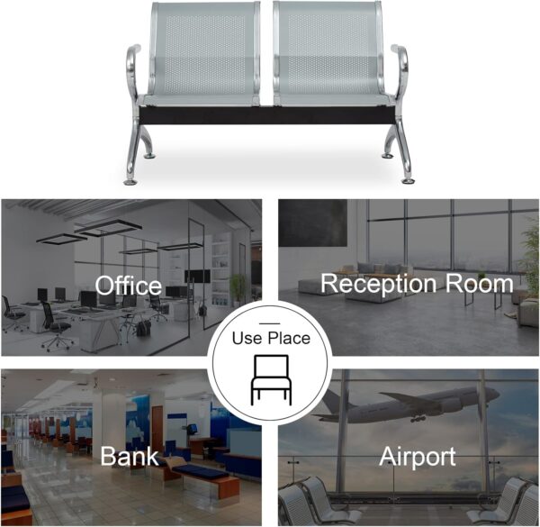 2-door office filing cabinet, clerical office seat, modern hammock chair, executive office seat, 4-link office waiting bench