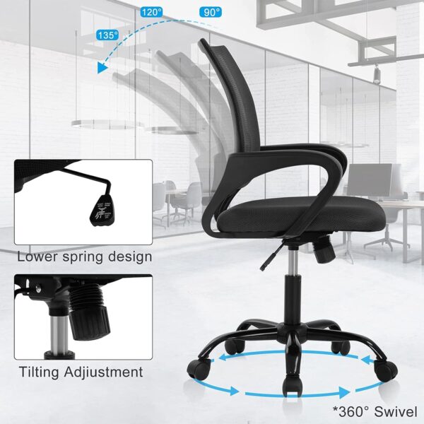ergonomic office seat, orthopedic office seat, round dinning table, 4-way office workstation, 2-door wooden credenza, adjustable electric table, 2-way curved workstation, 5-seater waiting sofa