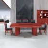 4-way office workstation, heavy duty 3-link office waiting bench, clerical office seat, 2400mm boardroom table, mahogany office coat hanger