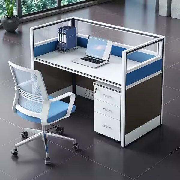 orthopedic office seat, clerical office seat, 1600mm advanced office desk, foldable training table, adjustable electric table, 3-door filing cabinet, 2-way office workstation
