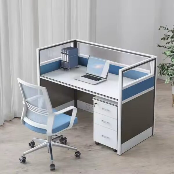 orthopedic office seat, clerical office seat, 1600mm advanced office desk, foldable training table, adjustable electric table, 3-door filing cabinet, 2-way office workstation
