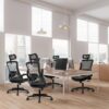 15-lockers office filing cabinet, heavy duty 3-link office waiting bench, clerical office seat, 2400mm boardroom table, mahogany office coat hanger