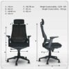 2-door office filing cabinet, clerical office seat, modern hammock chair, executive office seat, 4-link office waiting bench