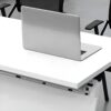 executive office seat, mesh visitors office seat, 2-door mahogany filing cabinet, ergonomic office seat