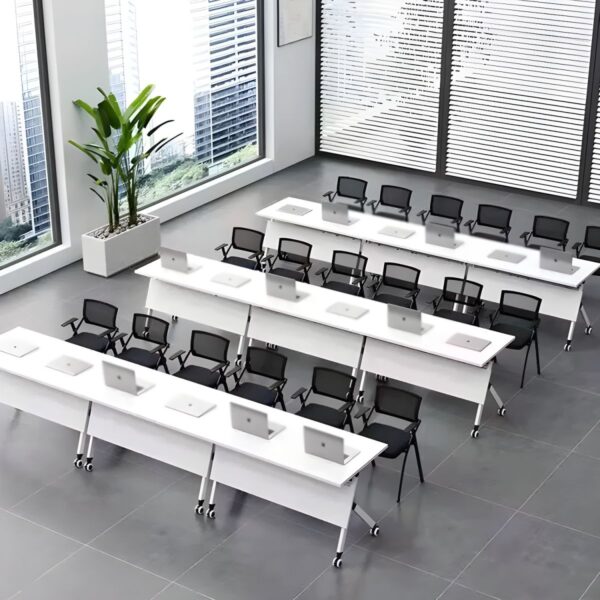 executive office seat, mesh visitors office seat, 2-door mahogany filing cabinet, ergonomic office seat