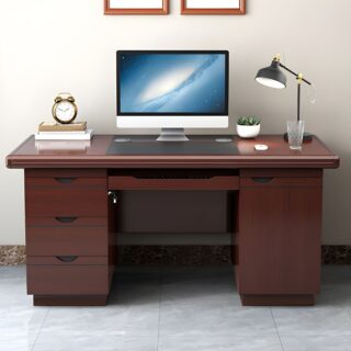 round eames office seat, 2-way office workstation, 5-seater waiting sofa, orthopedic office seat, 2-door wooden credenza, ergonomic office seat, minimalistic office desk, dual orthopedic office seat