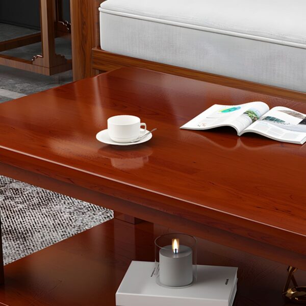 advanced desk, recliner executive office seat, 5-seater office waiting sofa, mahogany visitors seat, 0.6m office coffee table