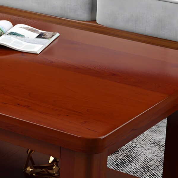 advanced desk, recliner executive office seat, 5-seater office waiting sofa, mahogany visitors seat, 0.6m office coffee table