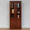 2-door wooden credenza, advanced office desk, cashier height office seat, 6-lockers filing cabinet, modern glass coffee table, 5-seater office waiting sofa