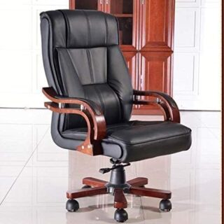 3-drawers movable pedestal ,executive office seat, mesh visitors office seat, 2-door mahogany filing cabinet, ergonomic office seat
