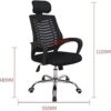 2m advanced office desk, 2-door wooden credenza, mahogany coat hanger, modern hammock chair, adjustable bar/kitchen stool, secretarial office seat, recliner directors seat