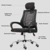 mahogany office coat hanger, adjustable ergonomic seat, 4-link office waiting bench, 15-lockers filing cabinet