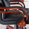 3-drawers movable pedestal ,executive office seat, mesh visitors office seat, 2-door mahogany filing cabinet, ergonomic office seat