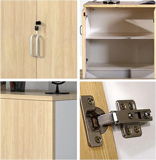 minimalistic office desk, mahogany office coat hanger, adjustable ergonomic seat, 4-link office waiting bench, 15-lockers filing cabinet
