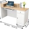 5-seater waiting sofa, wooden credenza, 2m advanced office desk, 2-door wooden credenza, mahogany coat hanger, modern hammock chair, adjustable bar/kitchen stool, secretarial office seat, recliner directors seat