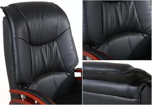 orthopedic office seat, 3-door mahogany filing cabinet, swivel adjustable bar stool, 1600mm executive desk, recliner directors seat, directors office seat, 4-way office workstation, ergonomic office seat