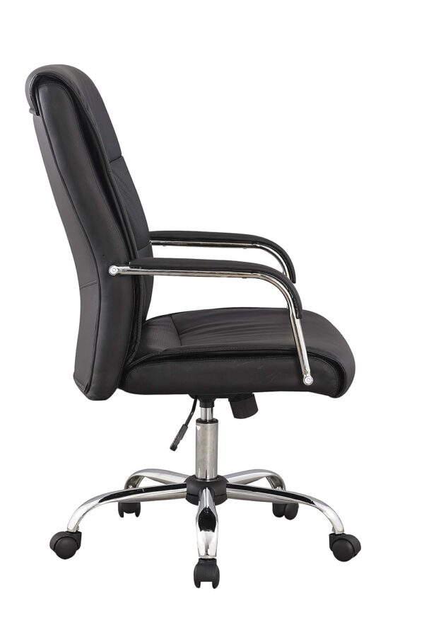 directors office seat, mid-back visitors seat, 0.9m office desk, swivel adjustable bar stool, 4-way office workstation