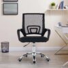 minimalistic office desk, mahogany office coat hanger, adjustable ergonomic seat, 4-link office waiting bench, 15-lockers filing cabinet