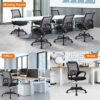 fireproof, 2-door filing cabinet, 3-drawers movable pedestal ,executive office seat, mesh visitors office seat, 2-door mahogany filing cabinet, ergonomic office seat