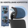 clerical office seat, foldable training table, headrest office seat, 3-drawers filing cabinet, ergonomic office seat, 2-way office workstation, 3-drawers filing cabinet, clerical office seat, orthopedic office seat, 5-seater waiting sofa, 2400mm boardroom table, 2-way office workstation