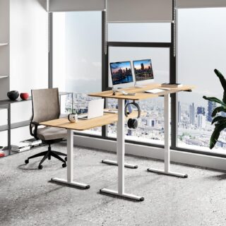 2-way office workstation, orthopedic office seat, ergonomic chair, secretarial office seat, eames office dinning table, 4-link non padded waiting bench
