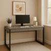 2-Locker Sturdy Office/Home Desk