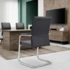 recliner executive office seat, 5-seater office waiting sofa, mahogany visitors seat, 0.6m office coffee table