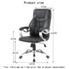 headrest office seat, 3-drawers filing cabinet, ergonomic office seat, 2-way office workstation, 3-drawers filing cabinet, clerical office seat, orthopedic office seat, 5-seater waiting sofa, 2400mm boardroom table, 2-way office workstation