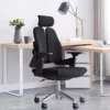 orthopedic office seat, 3-door mahogany filing cabinet, swivel adjustable bar stool, 1600mm executive desk, recliner directors seat, directors office seat, 4-way office workstation, ergonomic office seat