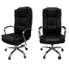 directors office seat, mid-back visitors seat, 0.9m office desk, swivel adjustable bar stool, 4-way office workstation