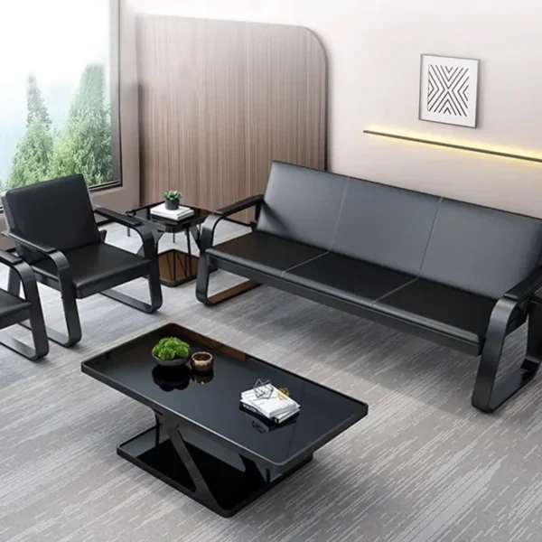 1200mm executive coffee table, half glass filing cabinet, recliner directors seat, mahogany coffee table, round dining table, 3-door mahogany filing cabinet
